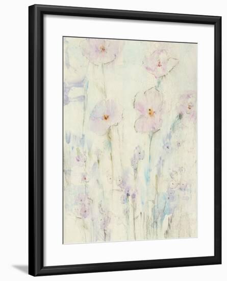 Lilac Floral I-Tim OToole-Framed Art Print