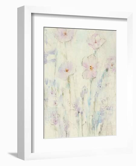 Lilac Floral I-Tim OToole-Framed Art Print