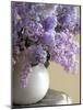 Lilac Flowers in Vase-Anna Miller-Mounted Photographic Print