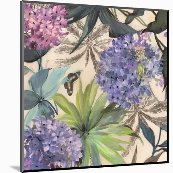 Lilac Hydrangeas-Eve C^ Grant-Mounted Art Print