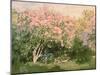 Lilac in the Sun, 1873-Claude Monet-Mounted Giclee Print