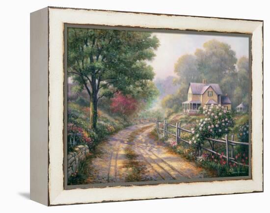 Lilac Morning-John Zaccheo-Framed Premier Image Canvas