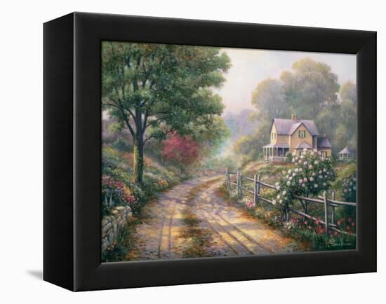 Lilac Morning-John Zaccheo-Framed Premier Image Canvas