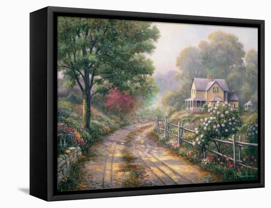Lilac Morning-John Zaccheo-Framed Premier Image Canvas