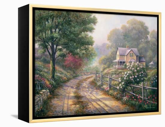 Lilac Morning-John Zaccheo-Framed Premier Image Canvas