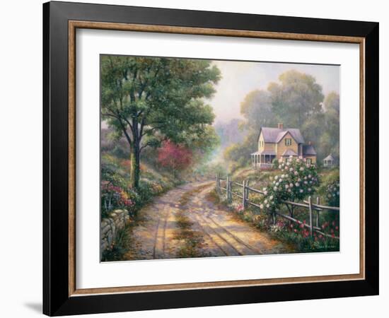 Lilac Morning-John Zaccheo-Framed Giclee Print