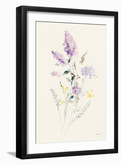 Lilac Season II Pastel-Danhui Nai-Framed Art Print