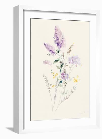 Lilac Season II Pastel-Danhui Nai-Framed Art Print