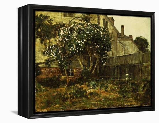 Lilac Time, C.1884-Childe Hassam-Framed Premier Image Canvas