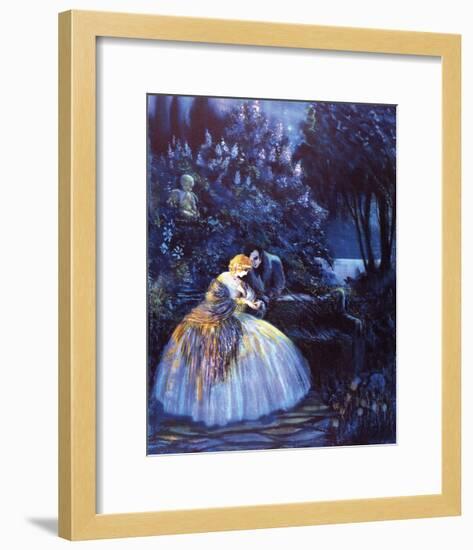 Lilac Time-Marygold-Framed Premium Giclee Print