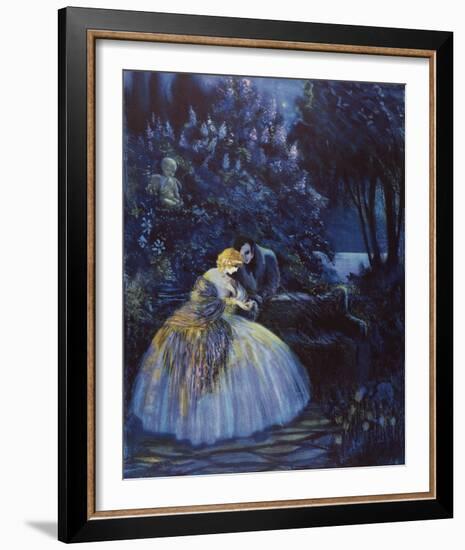 Lilac Time-Marygold-Framed Giclee Print