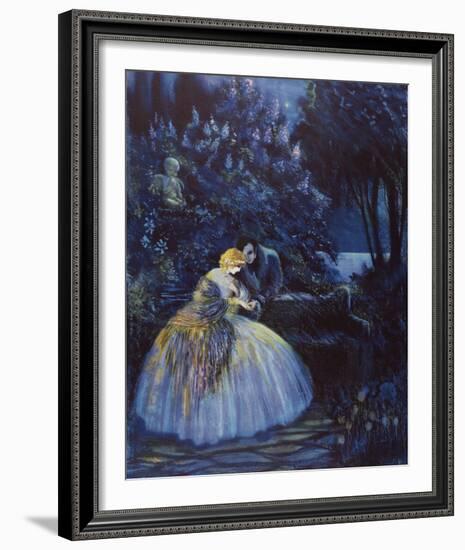 Lilac Time-Marygold-Framed Giclee Print