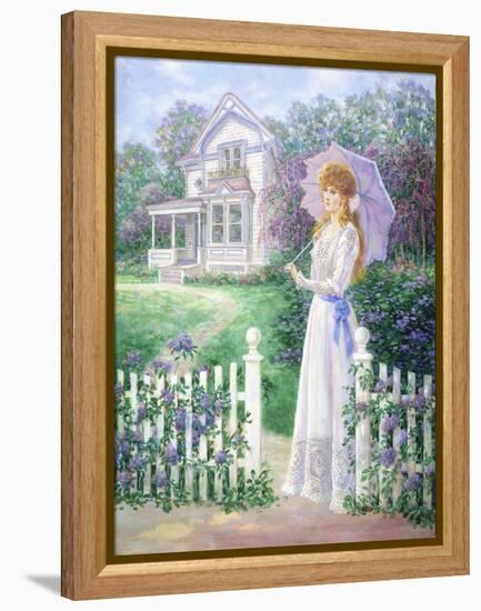 Lilac Time-Lee Dubin-Framed Premier Image Canvas