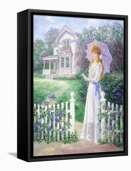 Lilac Time-Lee Dubin-Framed Premier Image Canvas