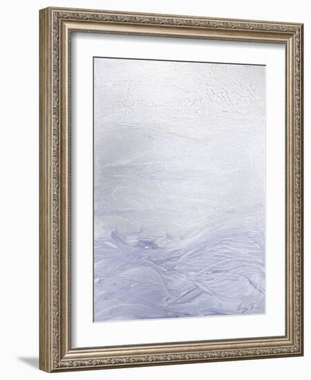 Lilac Waves 2-Denise Brown-Framed Art Print