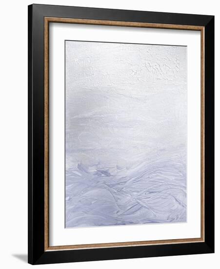 Lilac Waves 2-Denise Brown-Framed Art Print