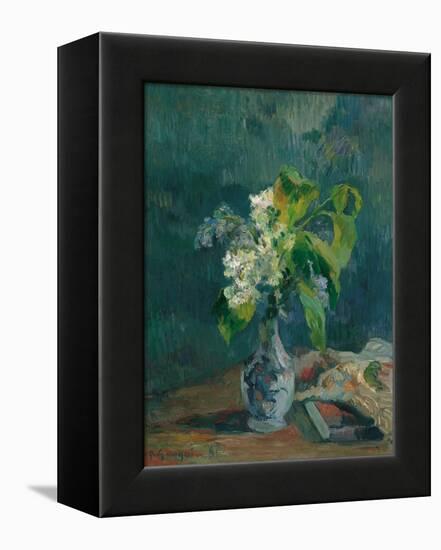 Lilacs, 1885-Paul Gauguin-Framed Premier Image Canvas