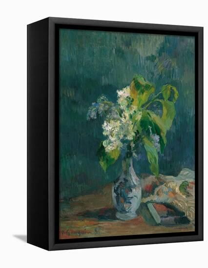 Lilacs, 1885-Paul Gauguin-Framed Premier Image Canvas