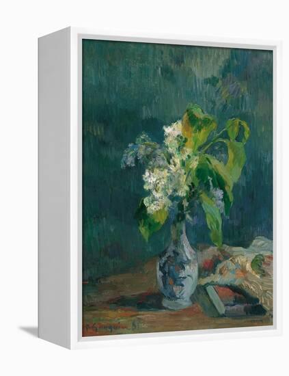 Lilacs, 1885-Paul Gauguin-Framed Premier Image Canvas