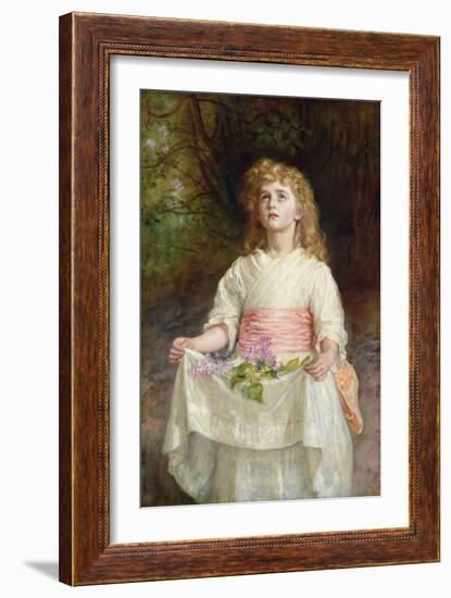 Lilacs, 1885-John Everett Millais-Framed Giclee Print