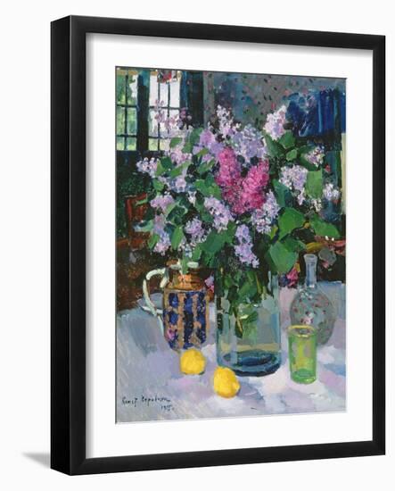 Lilacs, 1915-Konstantin A. Korovin-Framed Giclee Print