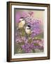 Lilacs and Chickadees-William Vanderdasson-Framed Giclee Print