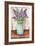 Lilacs Home Sweet Home Jar-Melinda Hipsher-Framed Giclee Print