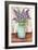 Lilacs Home Sweet Home Jar-Melinda Hipsher-Framed Giclee Print