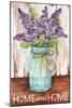 Lilacs Home Sweet Home Jar-Melinda Hipsher-Mounted Giclee Print