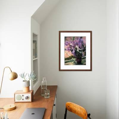 Lilacs In A Window C10 Giclee Print Mary Cassatt Art Com