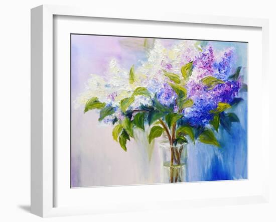 Lilacs-Valenty-Framed Art Print