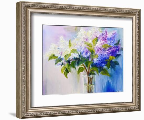 Lilacs-Valenty-Framed Premium Giclee Print