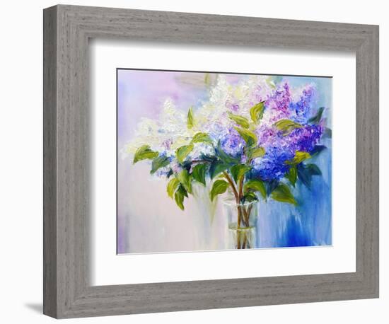 Lilacs-Valenty-Framed Premium Giclee Print