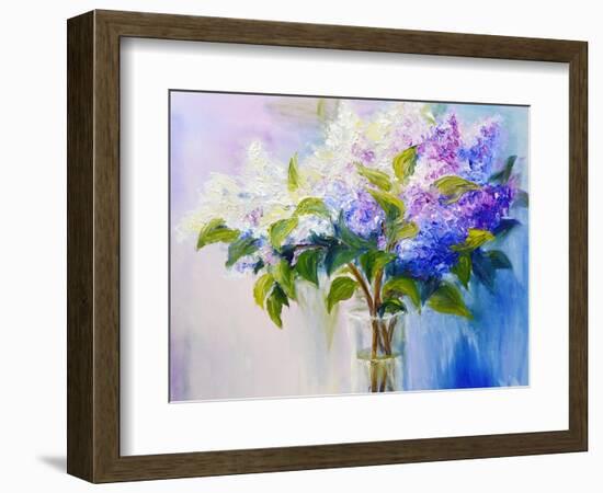 Lilacs-Valenty-Framed Premium Giclee Print