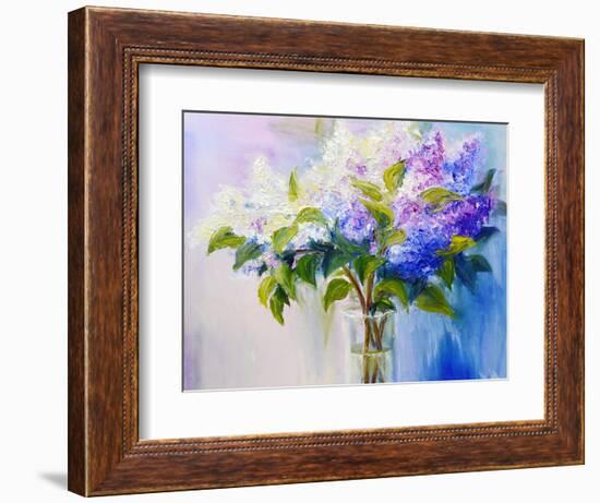 Lilacs-Valenty-Framed Premium Giclee Print