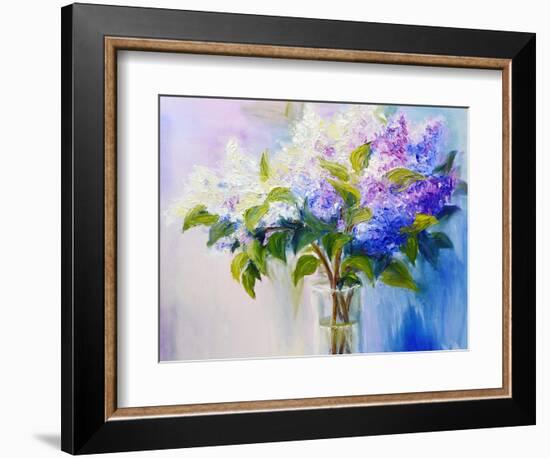 Lilacs-Valenty-Framed Premium Giclee Print