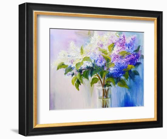 Lilacs-Valenty-Framed Premium Giclee Print