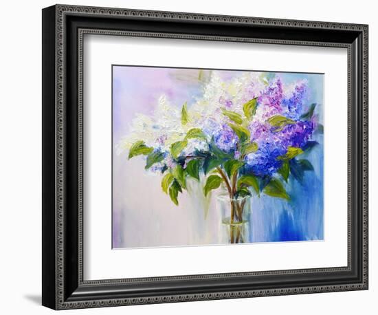 Lilacs-Valenty-Framed Art Print