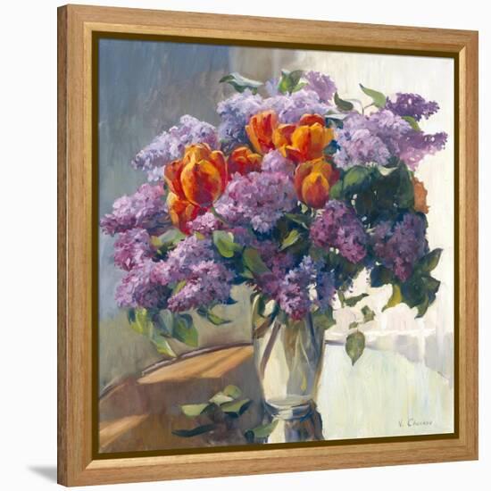 Lilacs-Valeriy Chuikov-Framed Stretched Canvas