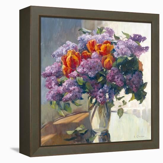 Lilacs-Valeriy Chuikov-Framed Stretched Canvas