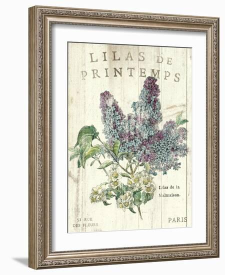 Lilas de Printemps-Sue Schlabach-Framed Art Print