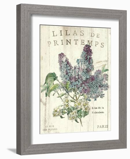 Lilas de Printemps-Sue Schlabach-Framed Art Print