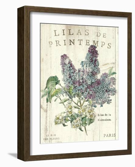 Lilas de Printemps-Sue Schlabach-Framed Art Print
