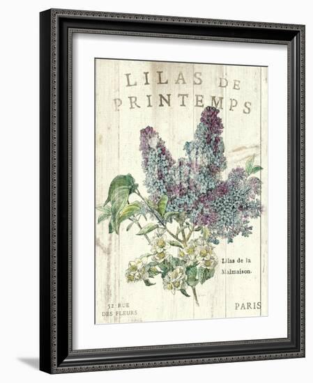 Lilas de Printemps-Sue Schlabach-Framed Art Print