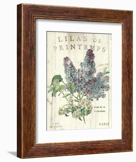 Lilas de Printemps-Sue Schlabach-Framed Art Print