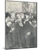 Lile Des Baisers from Chansons De Femmes, 1897-Theophile Alexandre Steinlen-Mounted Giclee Print