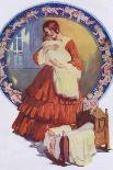 The Graphic Christmas Number 1924 Front Cover-Lilian Rowles-Framed Art Print