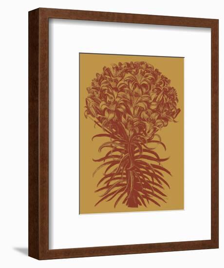 Lilies 15-Botanical Series-Framed Art Print