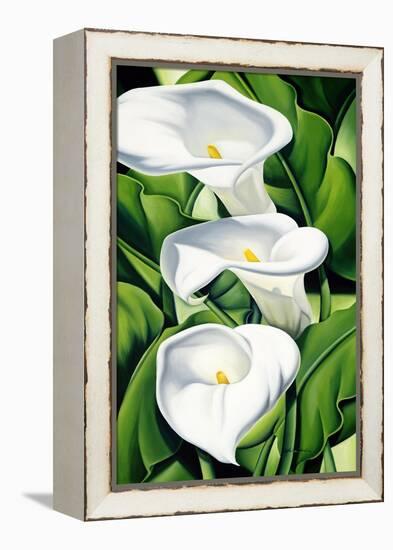 Lilies, 2002-Catherine Abel-Framed Premier Image Canvas