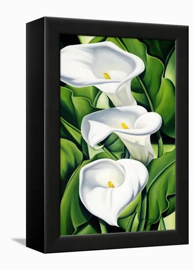 Lilies, 2002-Catherine Abel-Framed Premier Image Canvas